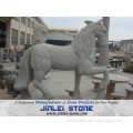 Funny Stone Garden Animal Carvings (Horse, Monkey, Tiger)